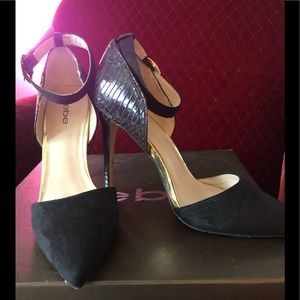 Bebe black heels Shoes